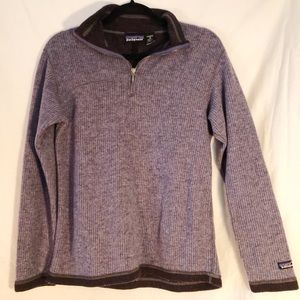 Patagonia quarter zip sweater